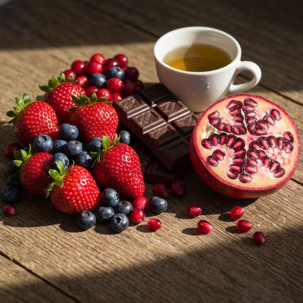 Produkty bogate w antyoksydanty