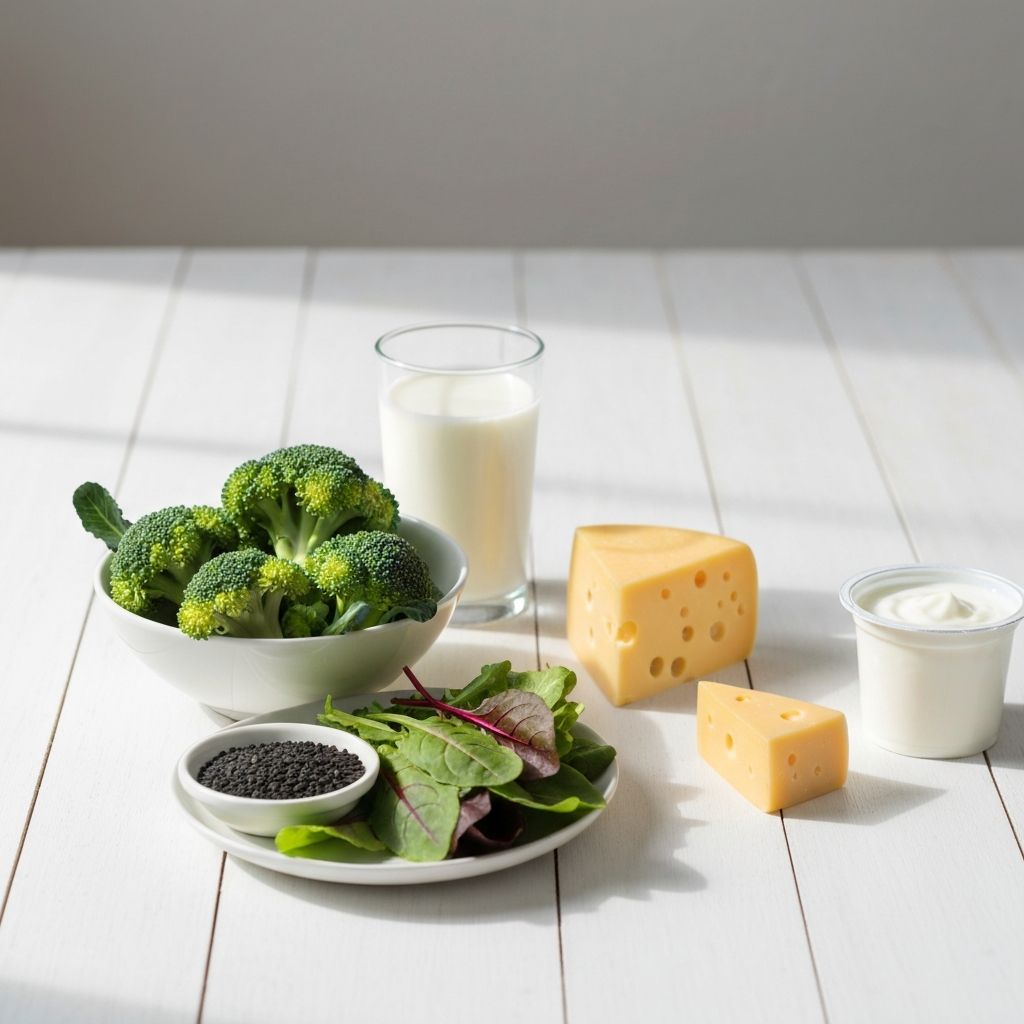 Produkty bogate w wapń